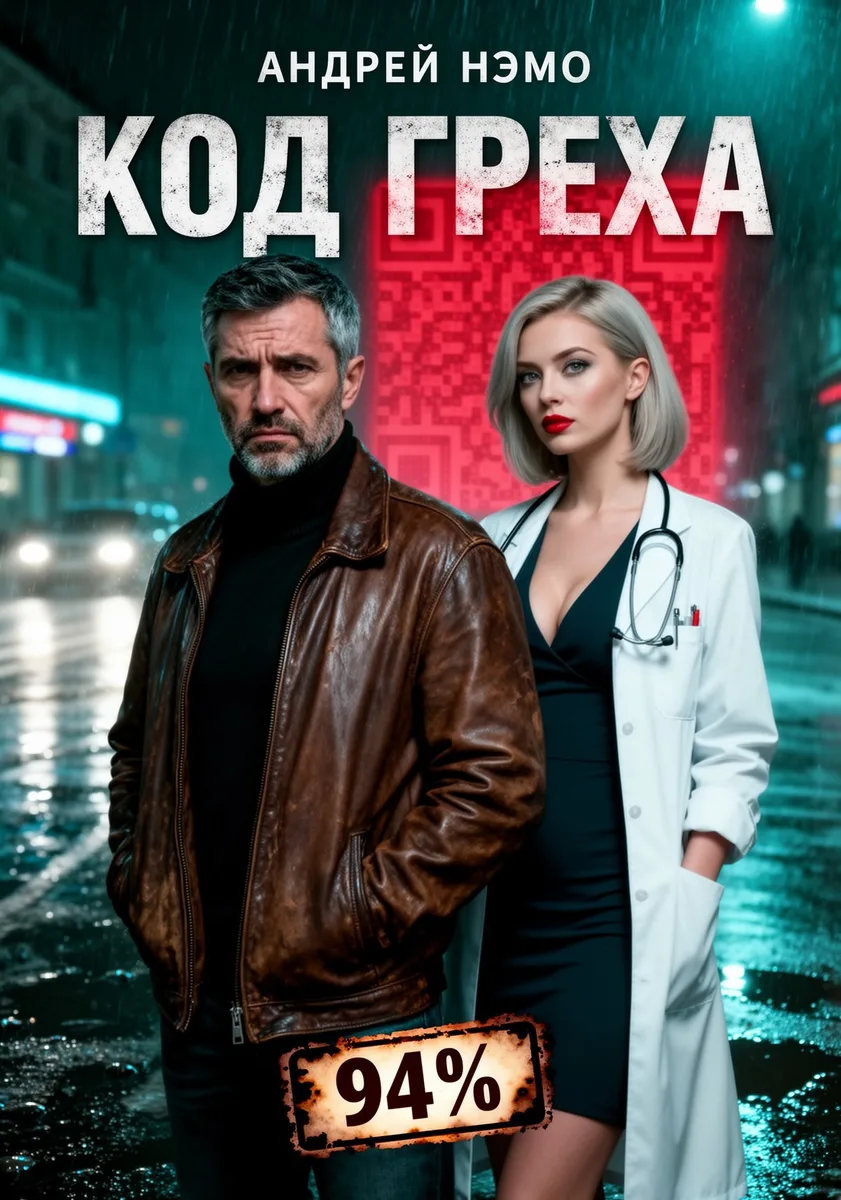 Обложка книги «Код греха: 94%» — Андрей Нэмо