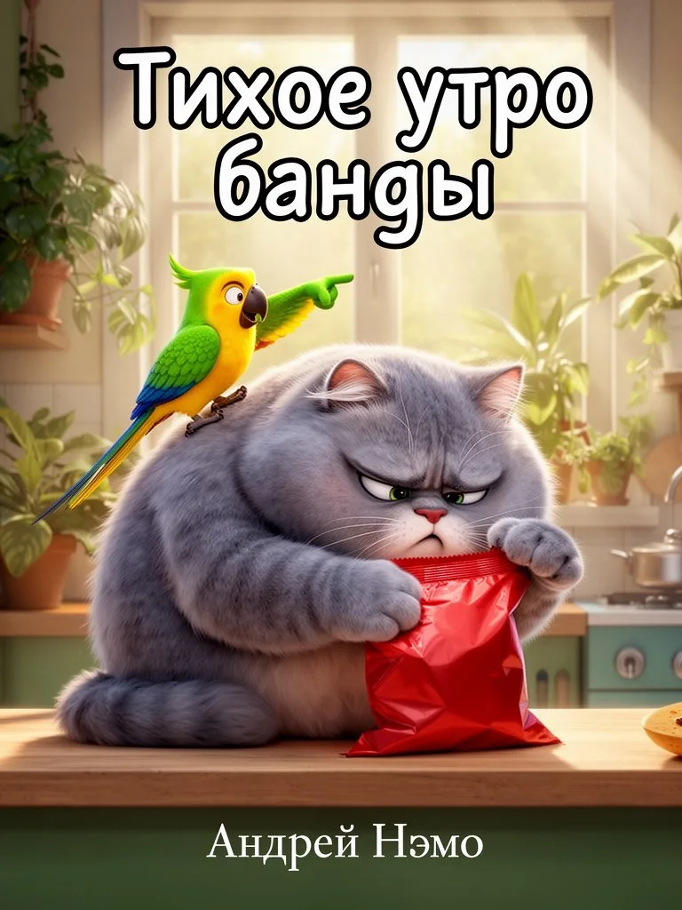 Обложка книги «Тихое утро Банды» — Андрей Нэмо