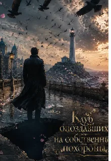Обложка книги «Клуб опоздавших на собственные похороны» — Мария
