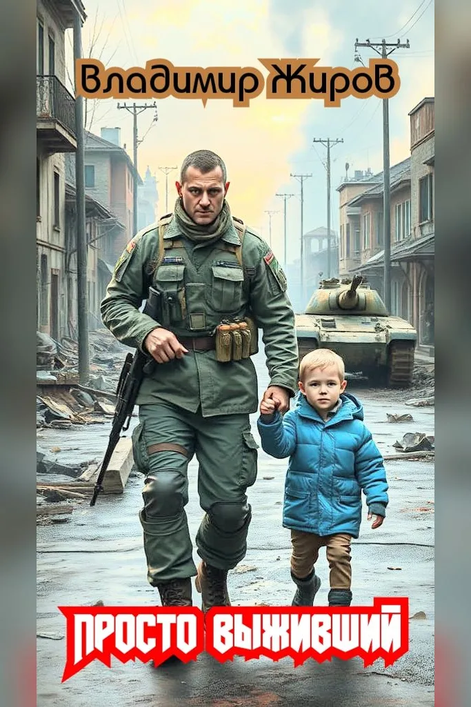 Обложка книги «Просто выживший» — VladimirJhirov