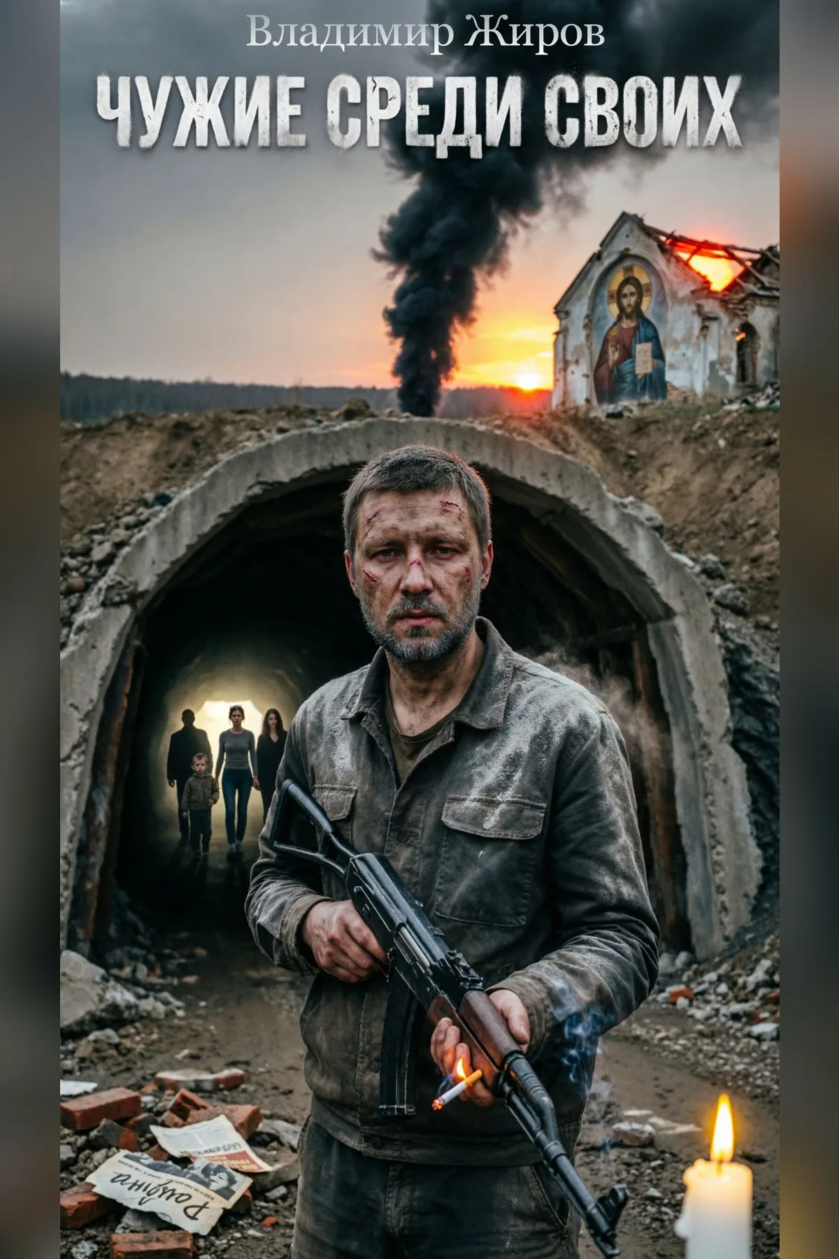 Обложка книги «Чужие среди своих » — VladimirJhirov