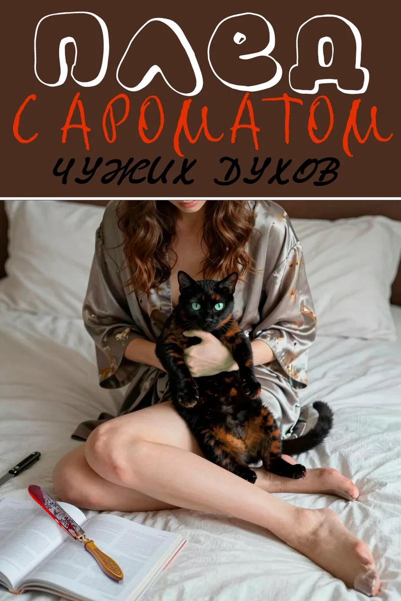 Обложка книги «Плед с ароматом чужих духов» — Роман Кашин, Современный любовный роман (СЛР)