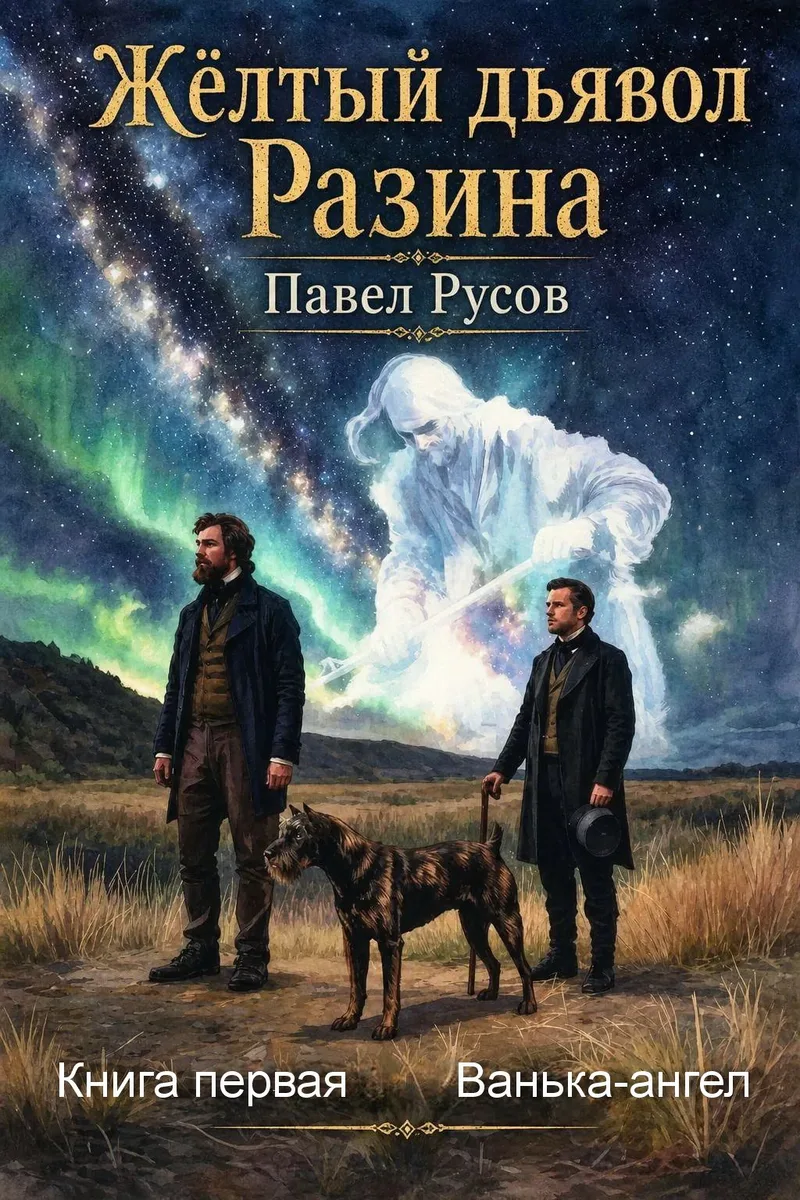 Обложка книги «Жёлтый дьявол Разина» — Pawel Rusow