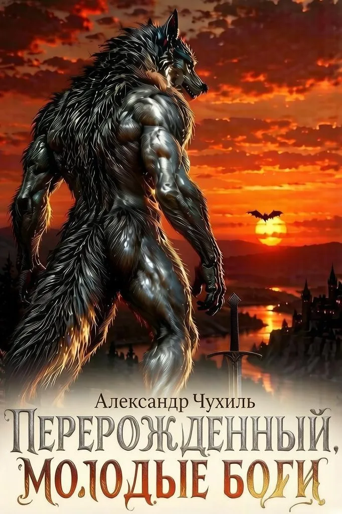 Обложка книги «Перерожденный. Молодые боги» — Александр Чухиль