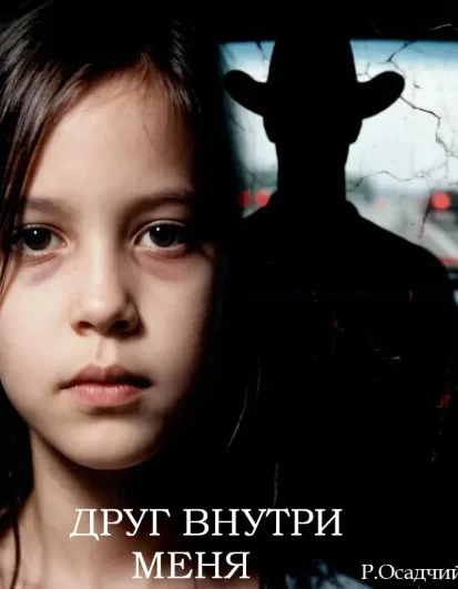 Обложка книги «Друг внутри меня» — Роман Осадчий, Ужасы