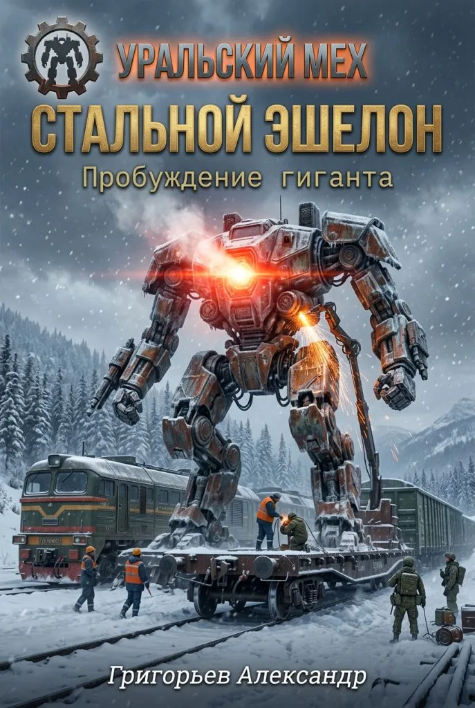 Обложка книги «Уральский Мех. Стальной эшелон. » — Григорьев Александр, Боевая фантастика