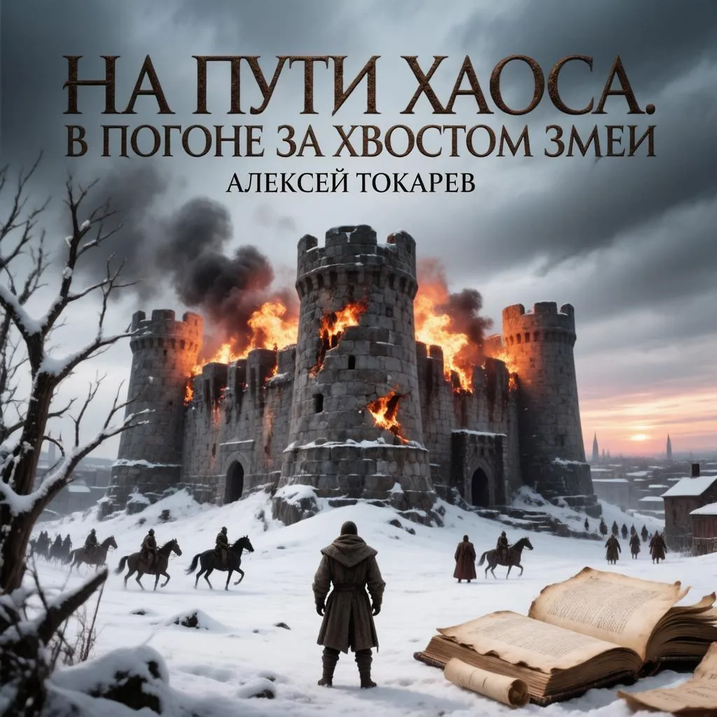 Обложка книги «На пути хаоса. В погоне за хвостом змеи.» — Алексей Токарев, Темное фэнтези